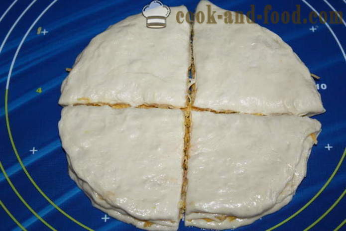 Hal pite tésztát a sütőben - hogyan kell főzni egy hal torta, lépésről lépésre recept fotók