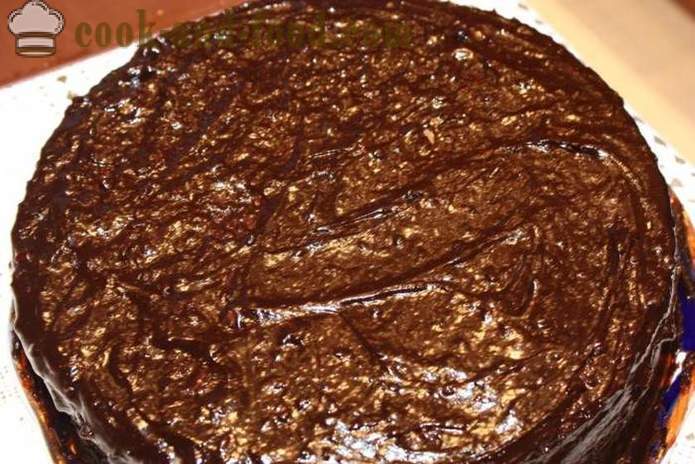 Karácsonyi torta choux tésztát Herringbone - hogyan kell egy új év torta készült choux tészta, egy lépésről lépésre recept fotók