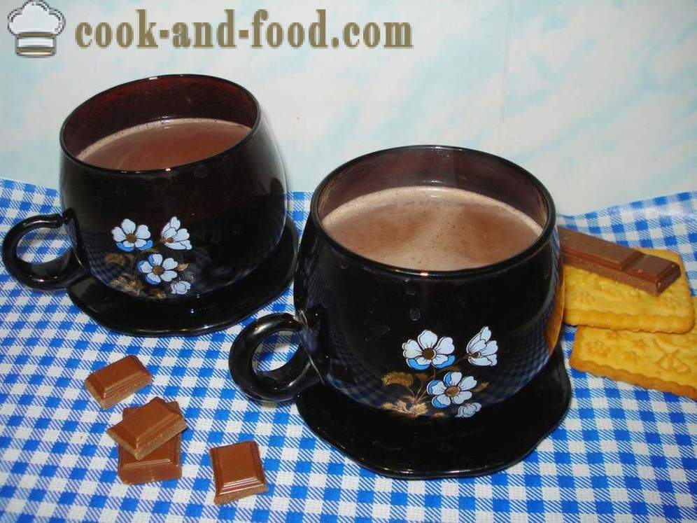 Házi kakaós tej - hogyan kell főzni a kakaópor tejjel, egy lépésről lépésre recept fotók