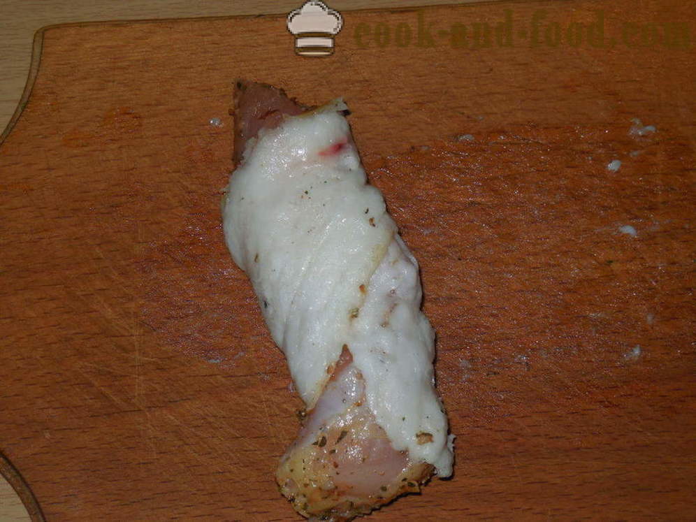 Pulykamell filé sült a kemencében - hogyan kell főzni egy finom pulykafiiébői egy lépésről lépésre recept fotók
