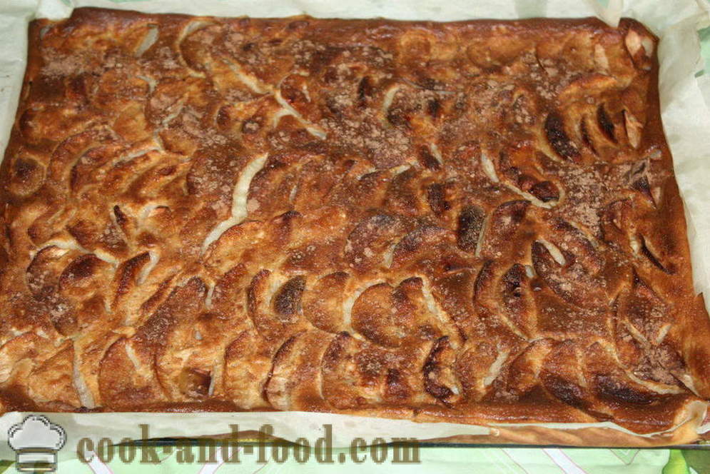 Almás pite fahéj - hogyan kell sütni egy almás pite fahéj a sütőben, a lépésről lépésre recept fotók
