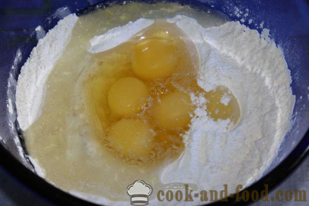 Házi tojásos tészta víz nélkül - hogyan tészta levest a tojást, lépésről lépésre recept fotók