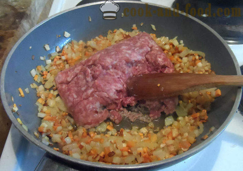 Lasagne darált hússal és besamel mártással - hogyan kell elkészíteni lasagna darált hússal otthon, lépésről lépésre recept fotók