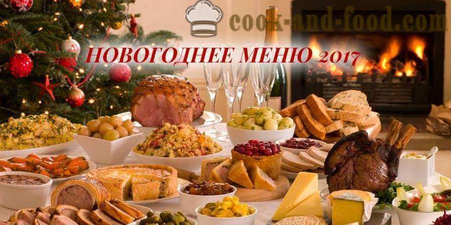Mit főzzön a New Year 2017 - újévi menü az év a Kakas, receptek képekkel