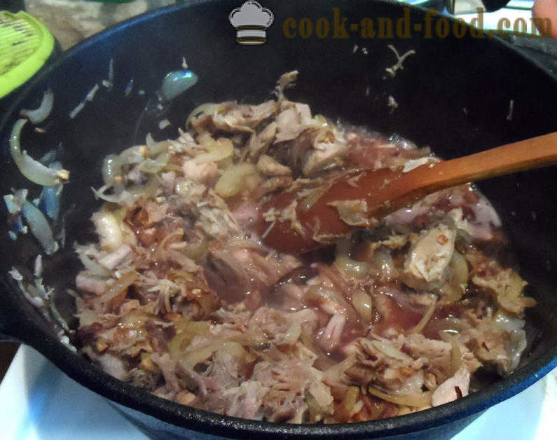 Kharcho leves rizs -, hogyan kell főzni levest grub otthon, lépésről lépésre recept fotók