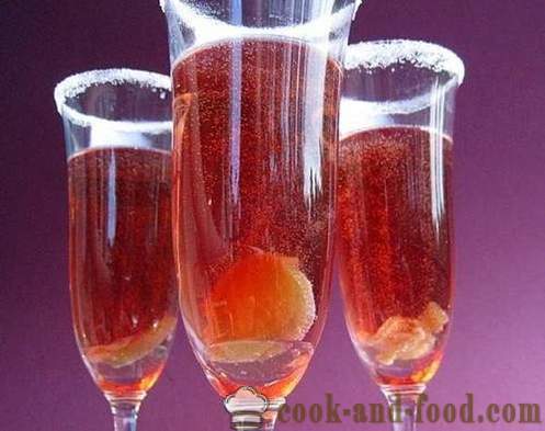 2017 Szilveszter italok és koktélok ünnepi a Year of the Rooster - alkoholos és alkoholmentes