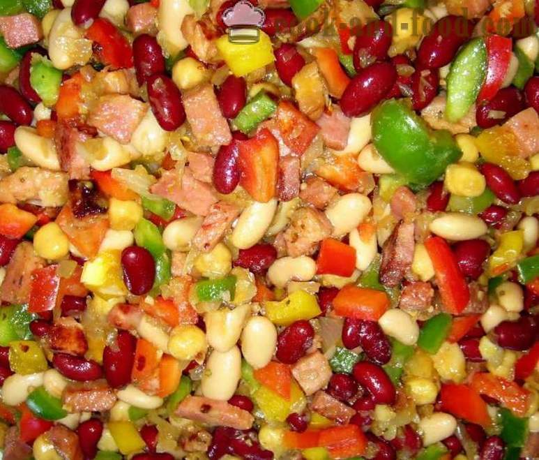 Mit lehet tenni az új év 2017 - néhány finom receptek, saláták és meleg ételek az év a Kakas