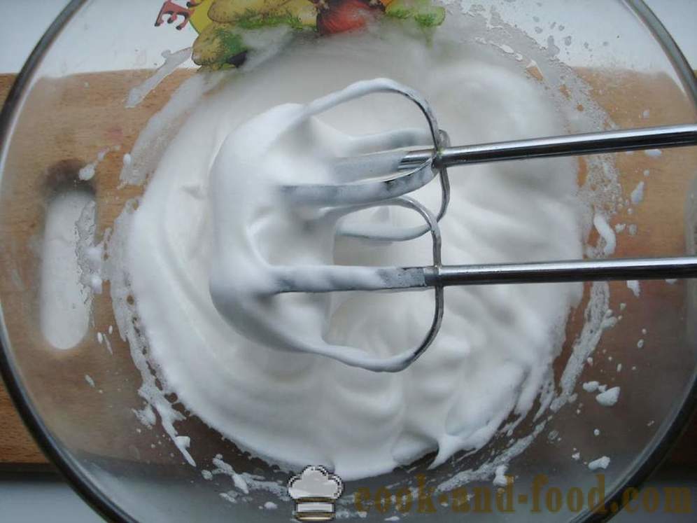 Citromos habcsók dióval a sütőben - hogyan kell főzni a habcsók az otthon, lépésről lépésre recept fotók