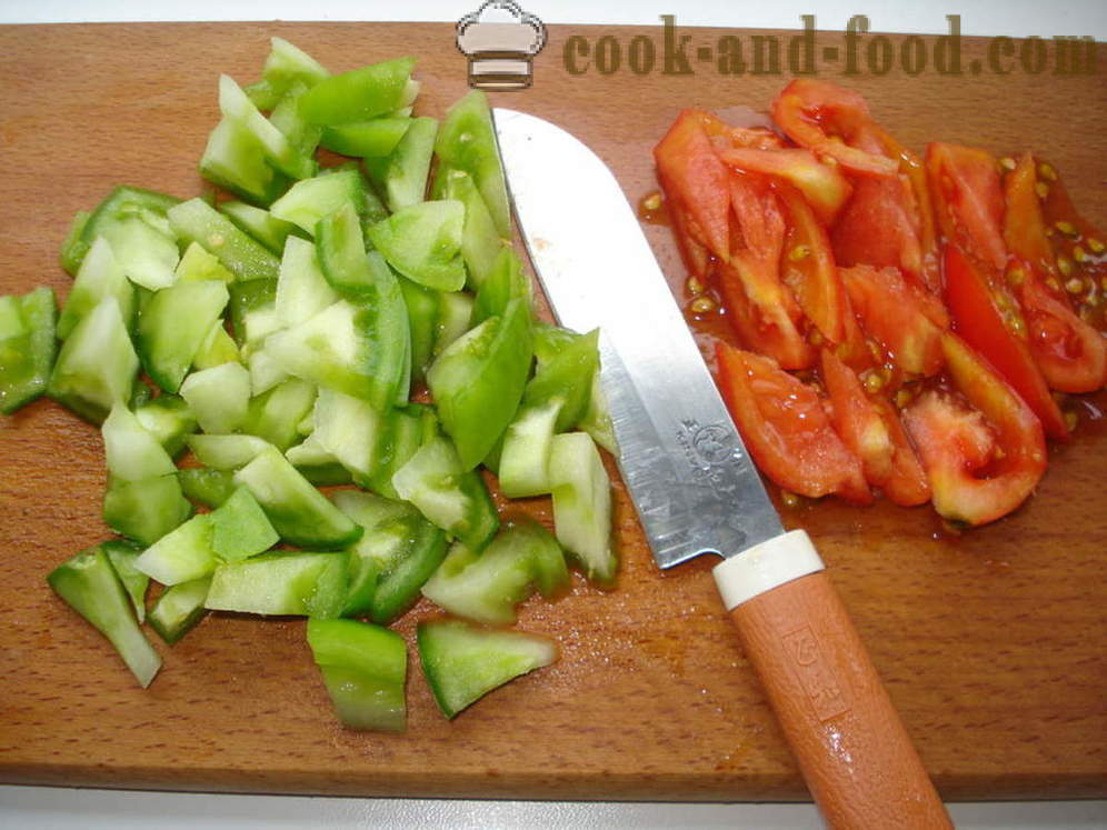 Tekercset lavash zöldséges kaviár - hogyan pita töltött padlizsán, lépésről lépésre recept fotók