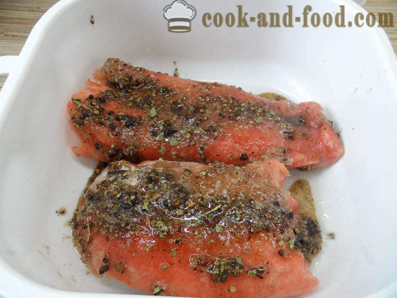 Fűszeres sózott hal otthon - hogyan fűszeres sózott hal, lépésről lépésre recept fotók