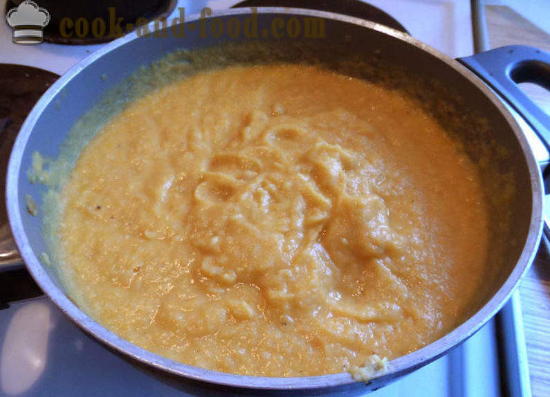Sütőtök és lencseleves - hogyan kell főzni leves barna lencse, lépésről lépésre recept fotók