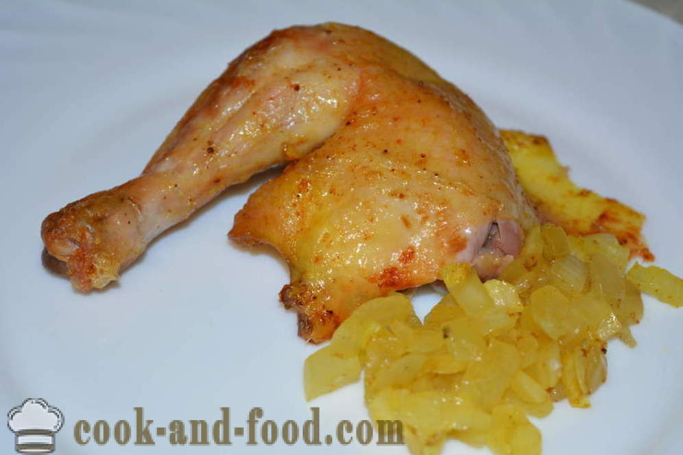 Töltött csirke ropogós héja kemencében sült - mint sült csirkét a sütőbe egész, lépésről lépésre recept fotók
