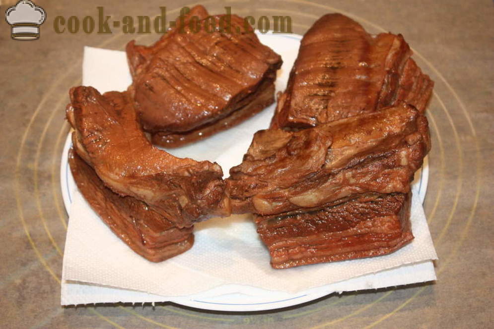 Bacon a hagyma bőr -, hogyan kell főzni szalonna hagyma bőr, lépésről lépésre recept fotók