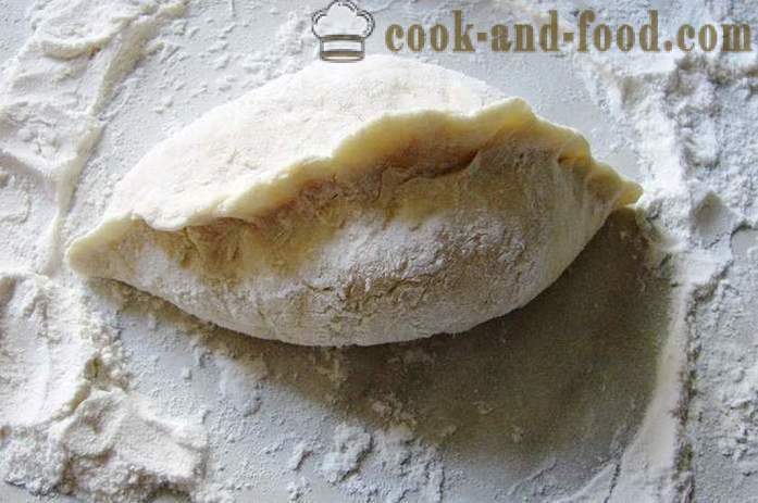 Édes sütemények sóska a sütőben - lépésről lépésre, a készítmény sütemény sóska recept egy fotó