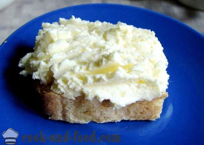 Sajt fokhagymás vajjal szendvics -, hogyan kell főzni sajt vaj, egy egyszerű recept a fotó