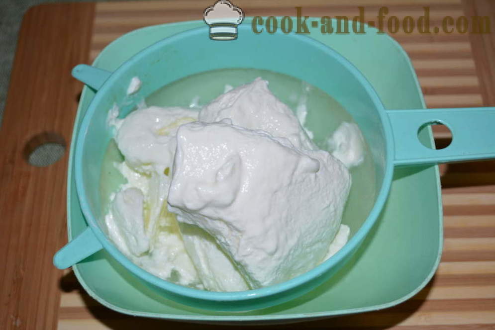 Túrós fagyasztott joghurtot - hogyan lehet sajtot a boltban joghurtot otthon, lépésről lépésre recept fotók