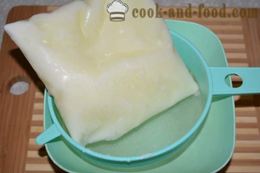 Túrós fagyasztott joghurtot - hogyan lehet sajtot a boltban joghurtot otthon, lépésről lépésre recept fotók