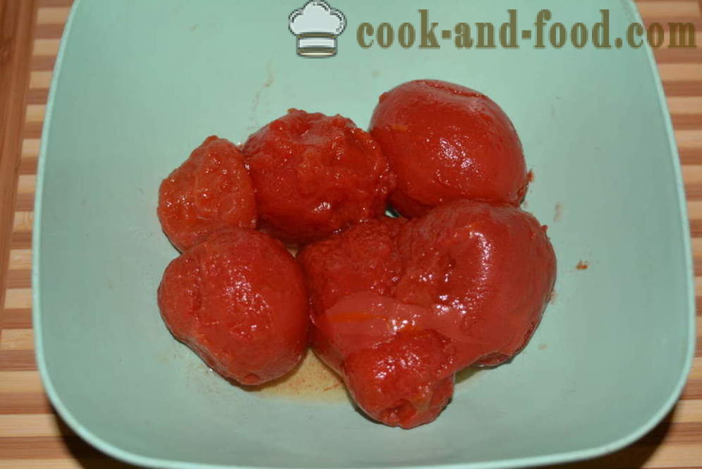 Paradicsomleves húsgombóccal - hogyan kell főzni paradicsomleves húsgombóccal, a lépésről lépésre recept fotók