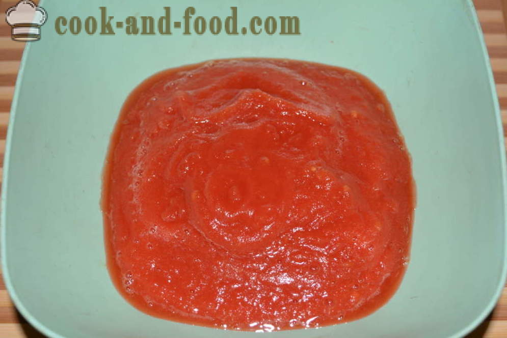 Paradicsomleves húsgombóccal - hogyan kell főzni paradicsomleves húsgombóccal, a lépésről lépésre recept fotók