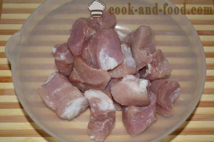 Árpa a bankot hús sütőben - hogyan kell főzni árpa kása hús a sütőben, a lépésről lépésre recept fotók