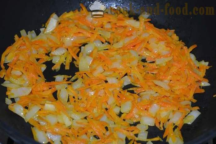 Lazac zöldségekkel sült a kemencében - hogyan kell főzni egy szaftos rózsaszín lazac a sütőben, a lépésről lépésre recept fotók