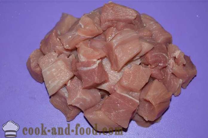 Finom hajdina húst egy serpenyőben -, hogyan kell főzni hajdina kása hússal, lépésről lépésre recept fotók
