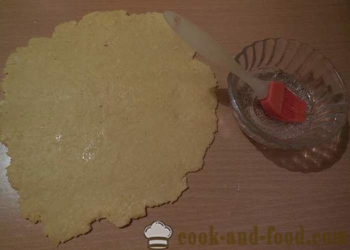 Sós keksz sajttal sütőben - hogyan sajt keksz, recept fotó