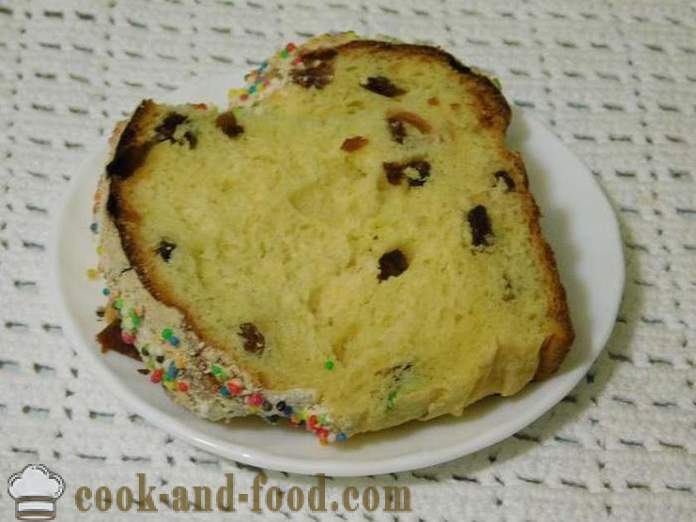 Vaj sütemény mazsolával - hogyan kell sütni egy tortát mazsolával - lépésről lépésre recept fotók