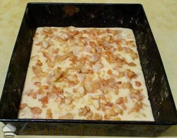 Almás pite receptjét a sütőben - lépésről lépésre recept fotókkal, hogyan kell sütni egy almás pite, tejfölös gyorsan és egyszerűen