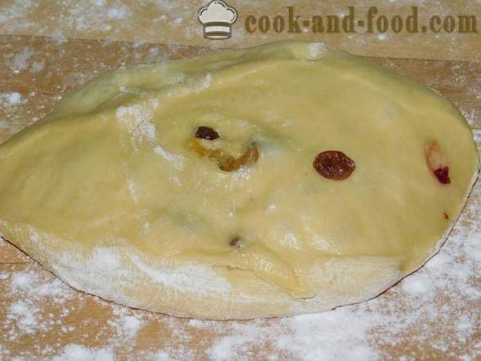 Olasz Panettone - egyszerű és finom húsvéti sütemény a kenyérsütő - lépésről lépésre recept fotók