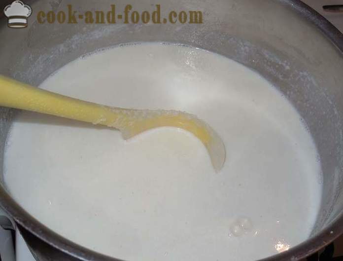 Főzni zabkása tejjel csomómentes - lépésről lépésre recept búzadara fotókkal