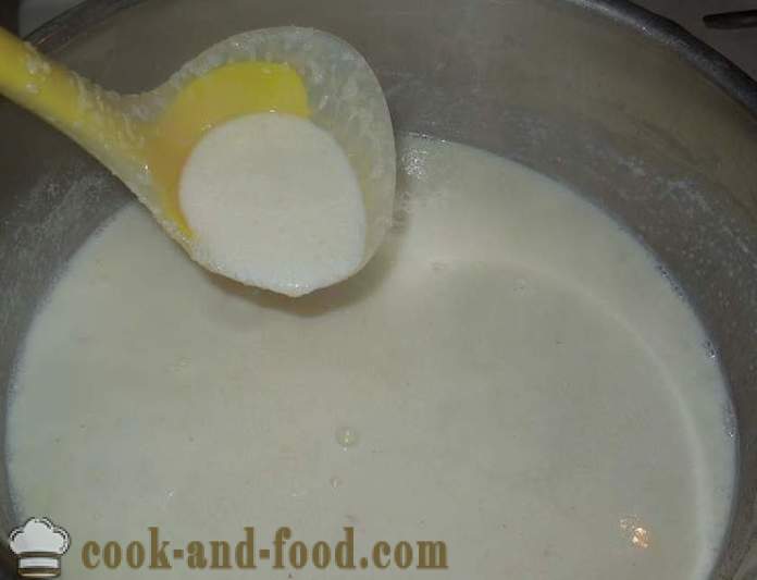 Főzni zabkása tejjel csomómentes - lépésről lépésre recept búzadara fotókkal