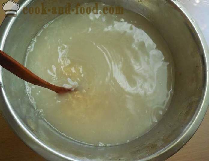 Laza búza zabkása a víz multivarka - hogyan sört búza zabkása a víz - a recept egy fotó