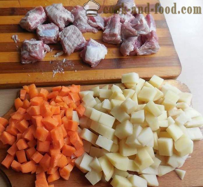 Finom zöldségleves hús multivarka - lépésről lépésre recept fotókkal, hogyan kell főzni zöldségleves fagyasztott zöldborsó és zöldbab