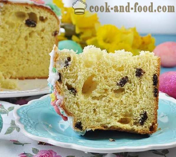 Ízletes és könnyű sütemény mazsolával - egyszerű sütni húsvéti sütemény recept videó