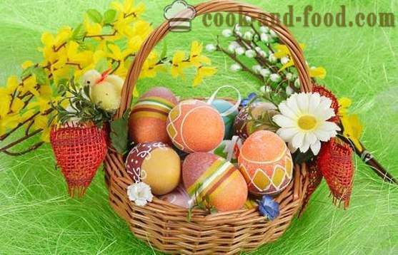 A történelem a húsvéti tojások - ahol a hagyomány ment és miért húsvéti festett tojás hagyma bőr