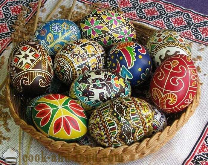 Húsvéti tojások - hogyan díszítik tojást húsvétkor