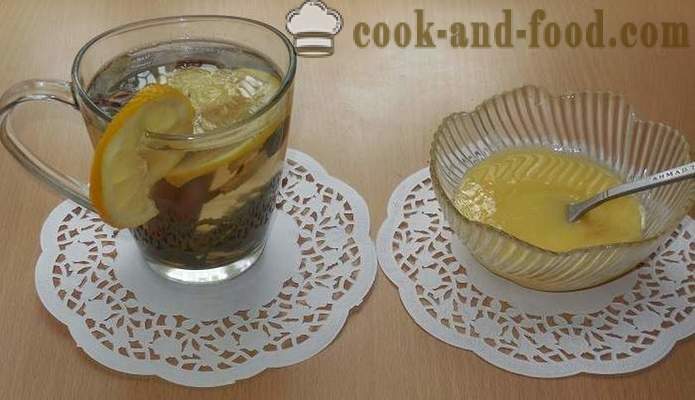 Zöld tea gyömbérrel, citrom, méz és fűszerek - hogyan sört gyömbér tea recept fotókkal.