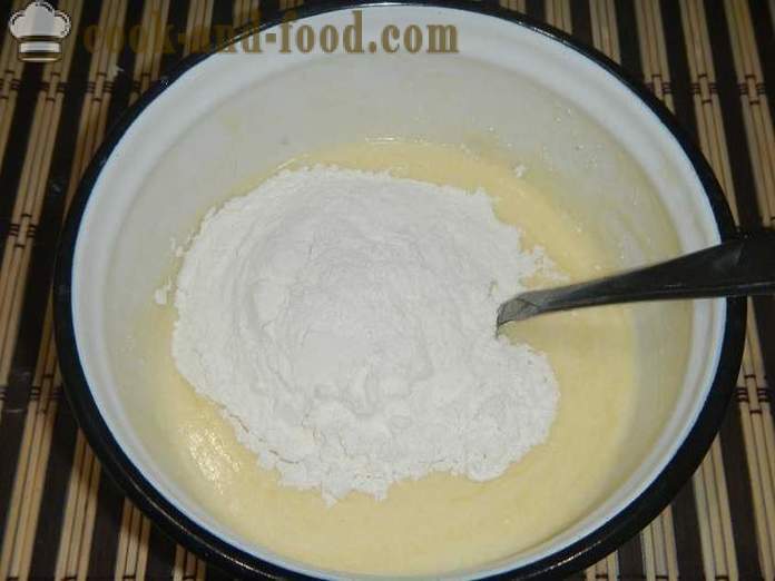 Sütötkekszek lekvárral és morzsát a teszt -, hogyan kell főzni keksz morzsákat a tetején, lépésről lépésre recept aprított tészta fotók.