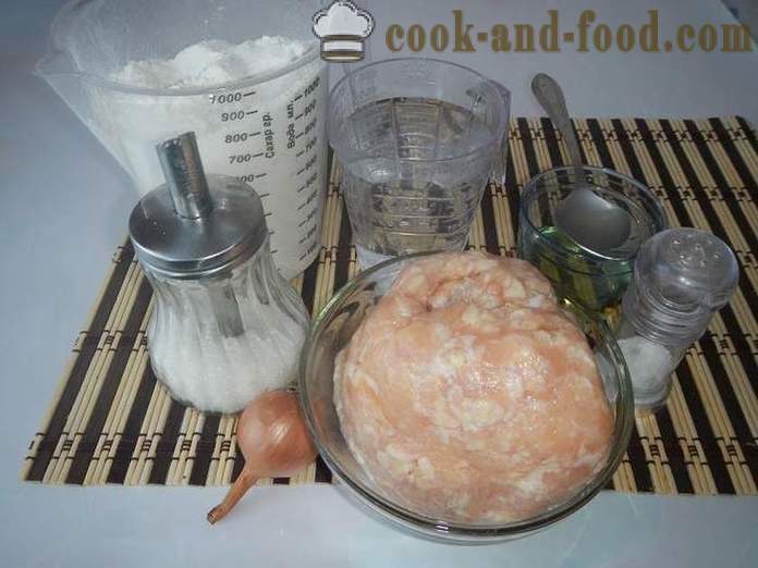 Juicy ropogós házi mellbimbótakaróval vodka - hogyan kell főzni finom tésztát Chebureki buborékok, lépésről lépésre recept fotókkal.