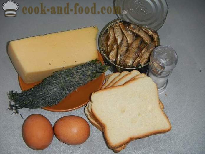 Toast fehér kenyér tojás: édes, sós és a fokhagymát. Hogyan készítsünk ízletes croutons egy serpenyőben - lépésről lépésre recept fotókkal.