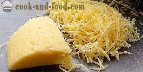 Gomba sajttal kemencében sült. Egyszerű és finom receptek fotókkal.