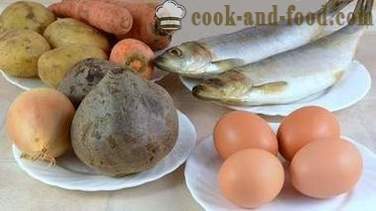 Ízletes hering alatt bunda klasszikus recept fotó: milyen rétegeket és hogyan kell főzni a hering alatt bunda tojással
