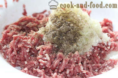 Hogyan készítsünk tölteléket a hamburgerek, húsos és egyéb ételek darált hús, darált hús, video