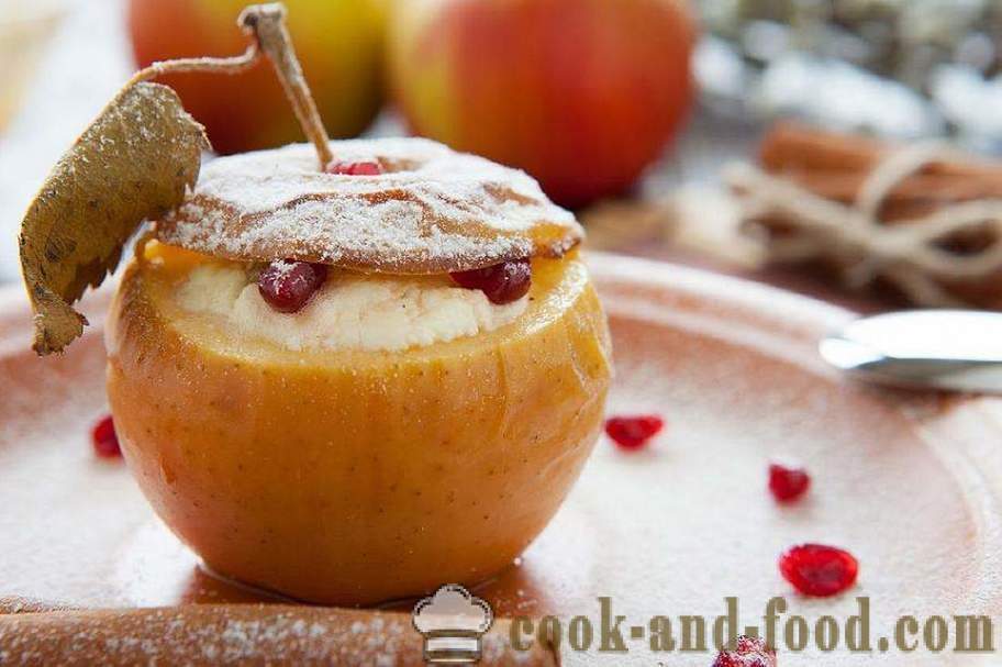Főzni sült alma - videó receptek otthon