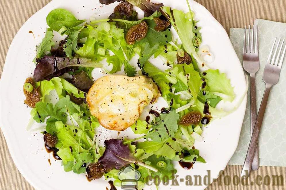 A gyűjtemény a királyi ételek: saláta körtével és sajttal - videó receptek otthon