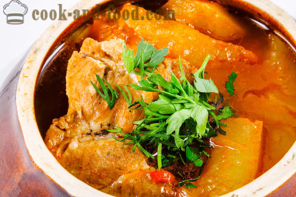 Grúz konyha: chakhokhbili Chicken - videó receptek otthon