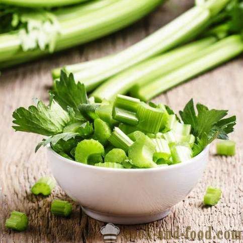 Főzés vitamin saláta a zeller - videó receptek otthon