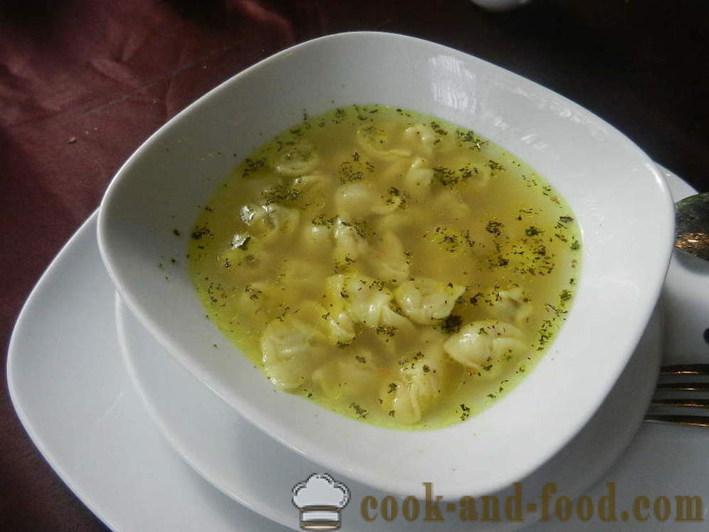 Ukrán leves gombócok, főzés receptek