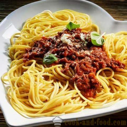Három szósz recept spagetti